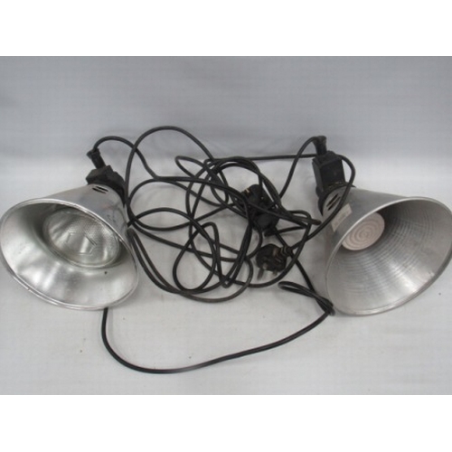 38 - Pair of Infra Red Lamps