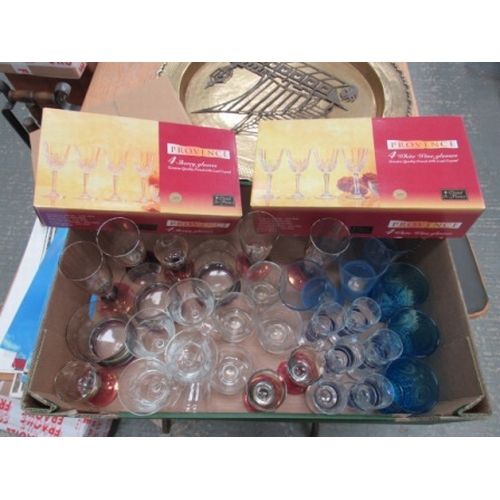 Provence Boxed Lead Crystal Plus Mixed Glassware