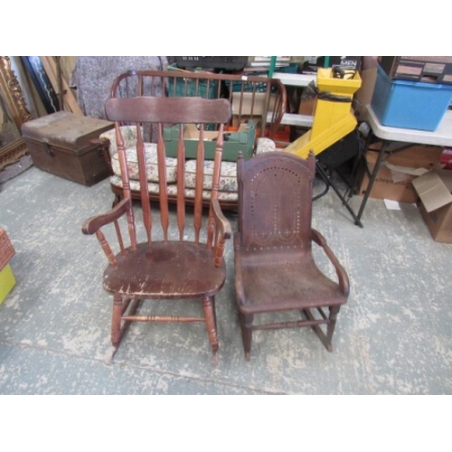 119 - 2 rocking chairs