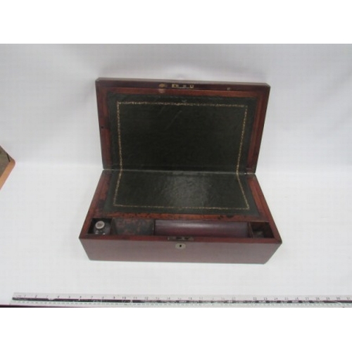 19 - Writing Slope w/Hinges and Felt Underlay