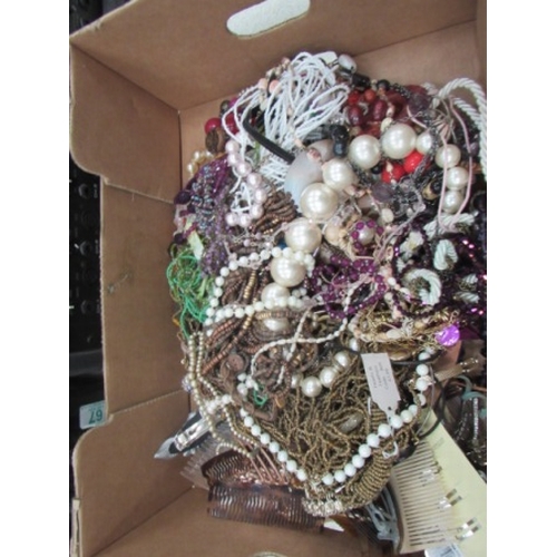 28 - Box of Costume Jewellery