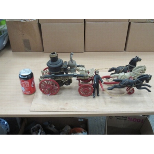 5 - Metal Fire Engine Model