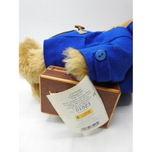 212 - Steiff Paddington Bear Ltd ed.