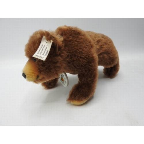 215 - Steiff Growling Bear ltd ed, 17cm