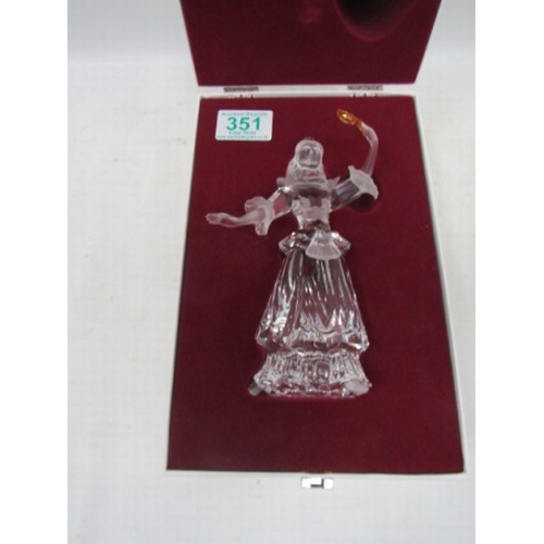 351 - Swarovski Dancer figure boxed