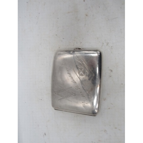 456 - 950 Silver cigarette case