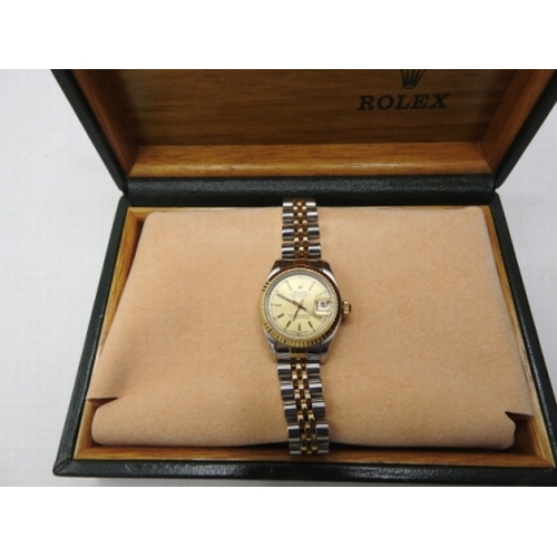 502 - Ladies Rolex, Oyster perpetual datejust chronometer