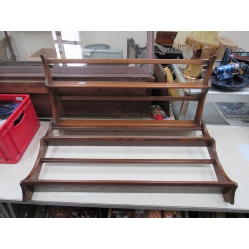 463 - 2 x Ercol Plate Rack Shelves