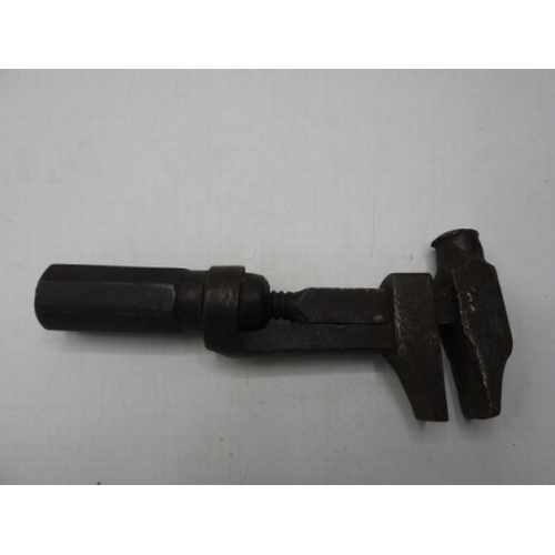 273 - Military marked adjustable spanner/hammer