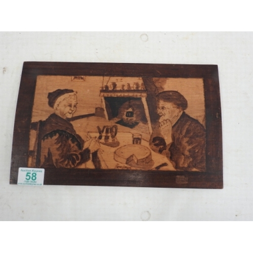 58 - etching of a couple