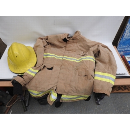 65 - Firemans hat and jacket