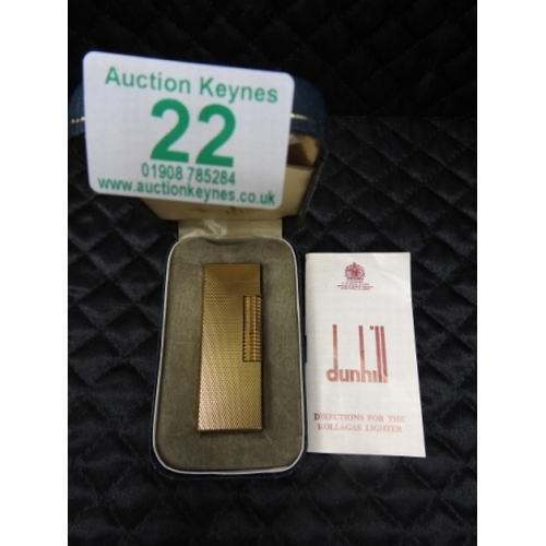 22 - Dunhill Lighter