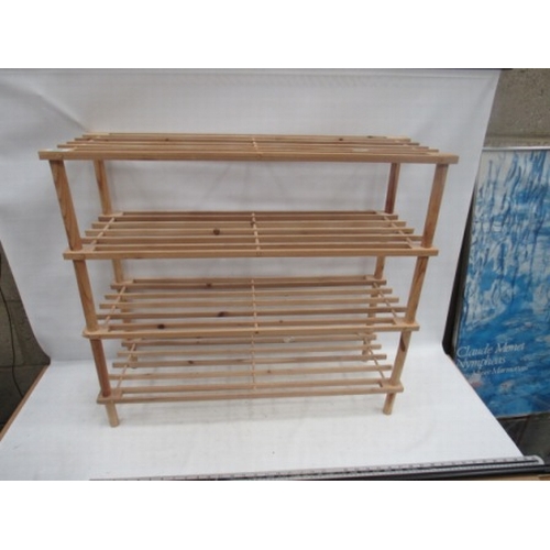 90 - Wooden Rack