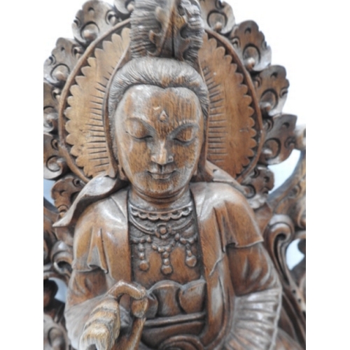 274 - Large carved figure, 53cm approx