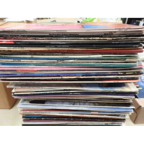 12 - Stack of LP's