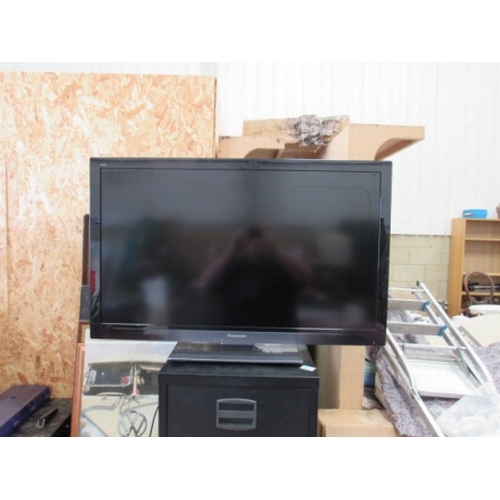 209 - Panasonic Flat Screen TV with Remote