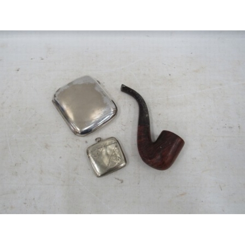 23 - Pipe + Vesta Case &  Cigarette case