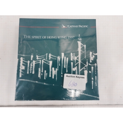 680 - Cathay Pasific Boeing Model sealed