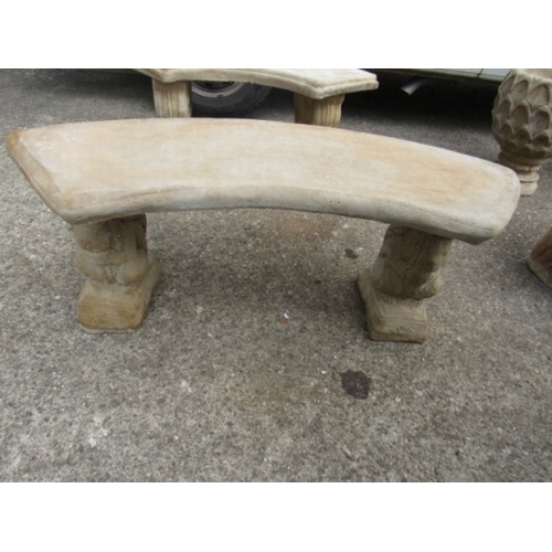 Squirrel Seat curved on squirrel plinths