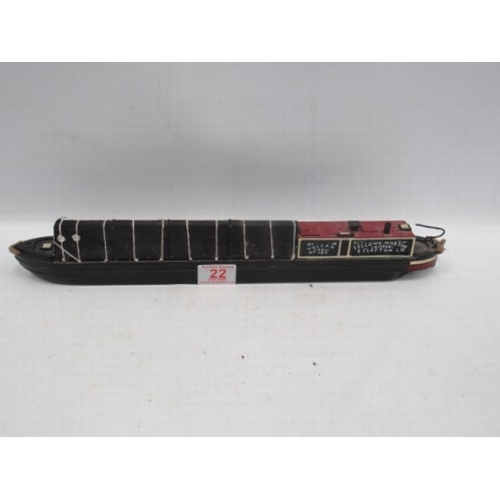 22 - Canal Boat ornament