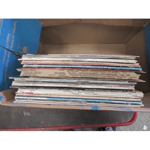 45 - Box of Vinyl Records