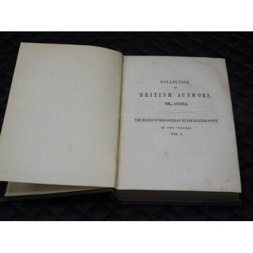 68 - The Heart of Mid-Lothian by Sir Walter Scott 1858 Vol1