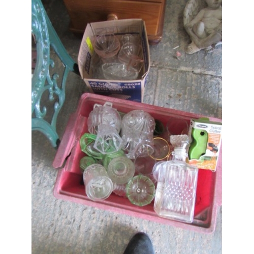 78 - Box of glass ware