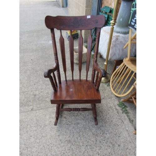 11 - Dark Wood Chair