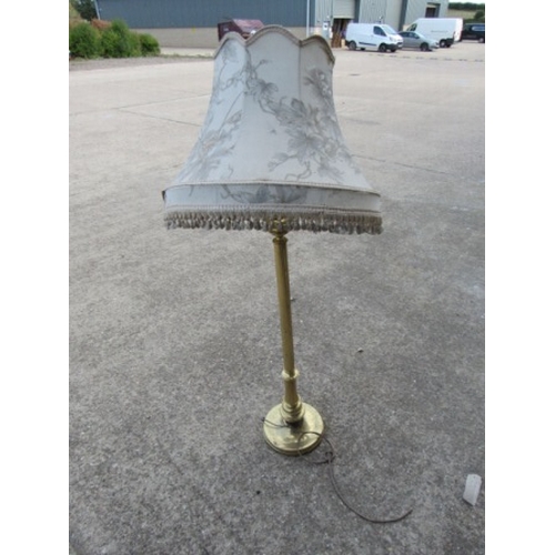 14 - Brass Standard Lamp