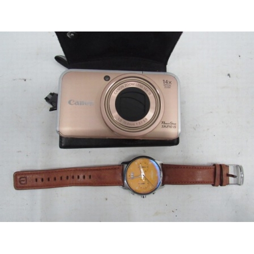 44 - Detomaso Watch + Cannon Camera