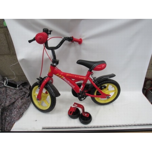 457 - Childs bike with Stabilisers