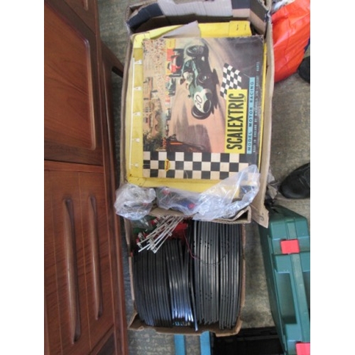 510 - Vintage Scalextric track cars etc