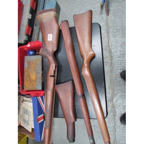 526 - rifle stocks etc