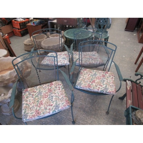 586 - Retro Garden Chairs + Seats