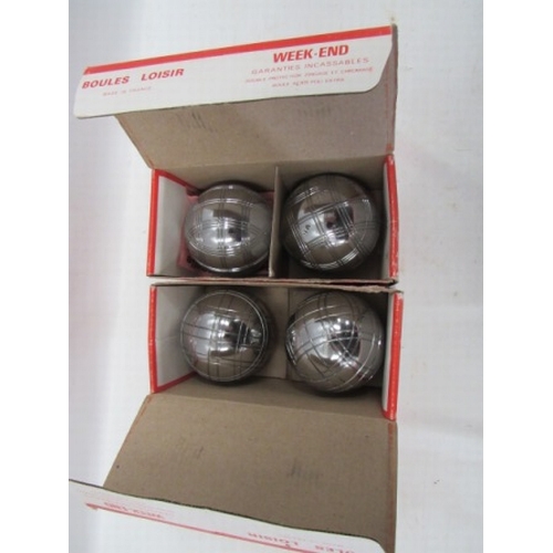 218 - 2 Boxes of Boules