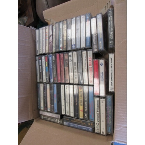 261 - Box  of Music Tapes