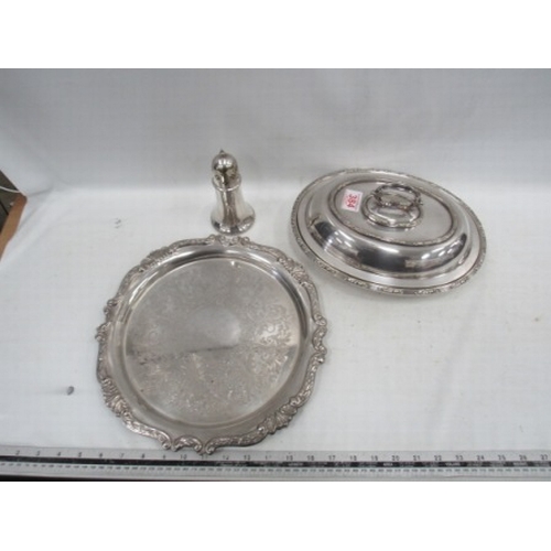 384 - Silver Plate items