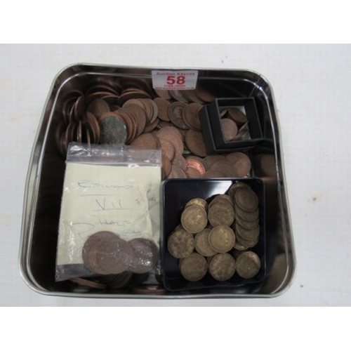 58 - Assorted Old Coins