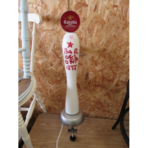 66 - Estrella Ltd Edition Beer Pump