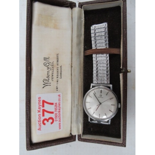 377 - Vintage mens omega watch