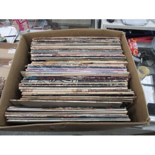 590 - Box Vinyl Records/LP's Mainly Rock approx 65