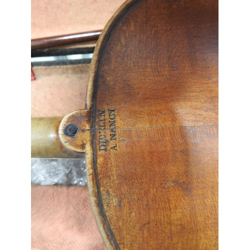 373 - 3 Vintage violins - 1 very old