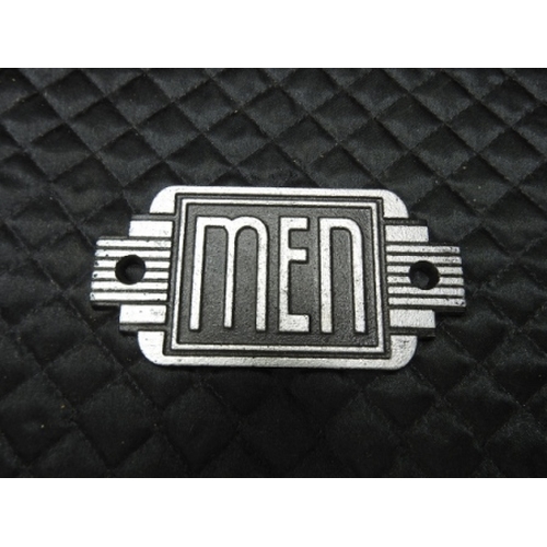 269 - Art Deco Style Mens Sign