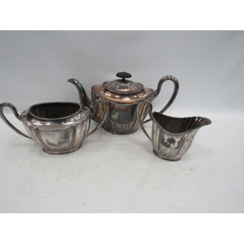 553 - Silver plated tea set