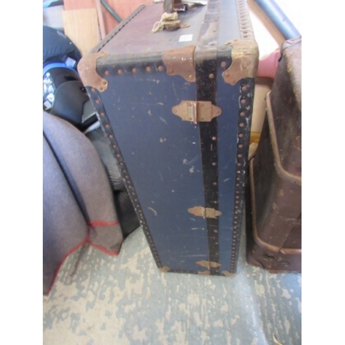 383 - large travel trunk