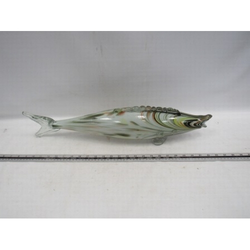 53 - Very large Murano glass fish