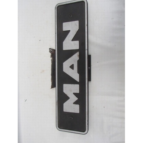 308 - Man Lorry plaque