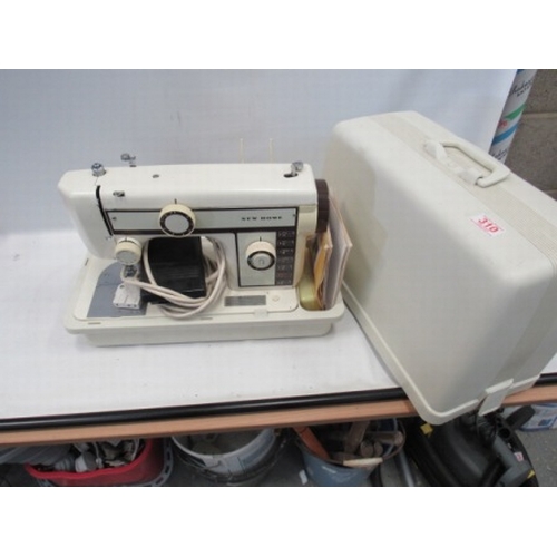 310 - New home sewing machine