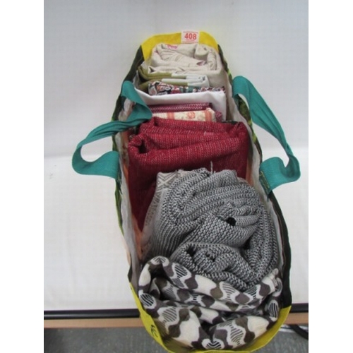 408 - Bag of good fabric