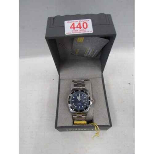 440 - Invicta gents divers watch (unworn)